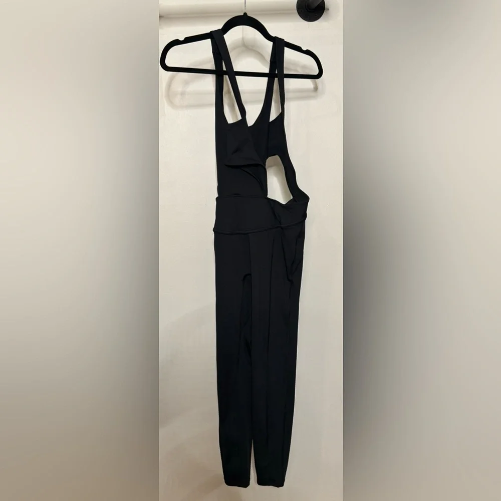 Free People Movement Back It Up Onesie in Black Workout - Picture 5 of 7